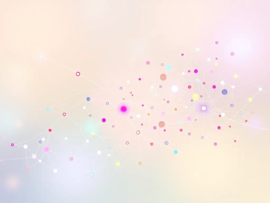 A digital illustration representing claims data analysis, showing interconnected nodes and pathways to visualize patient journeys and treatment patterns within the pharmaceutical industry.