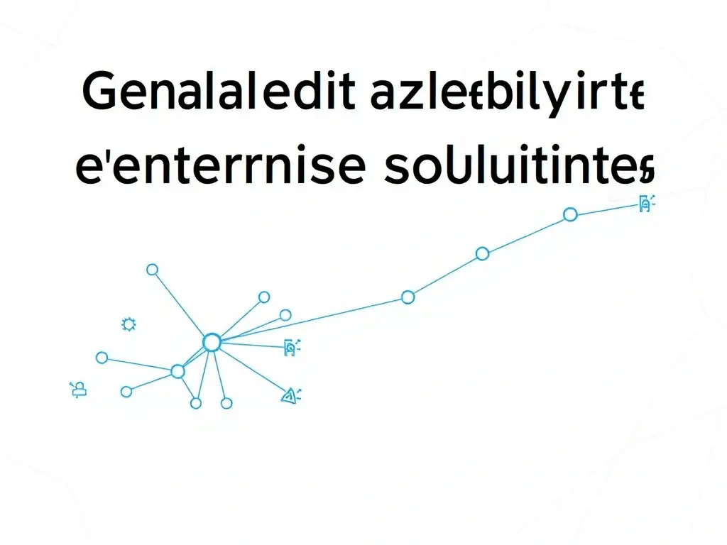 A network diagram illustrating the scalability of Genotrak's enterprise solutions, highlighting its ability to grow with the client's business.